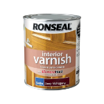 Picture of RONSEAL DIAMOND INTERIOR VARNISH DEEP MAHOGANY 750ML