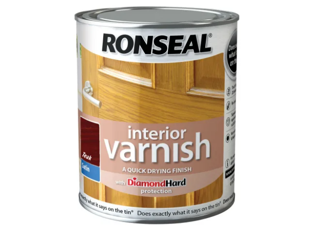 Picture of RONSEAL DIAMOND INTERIOR VARNISH TEAK 750ML