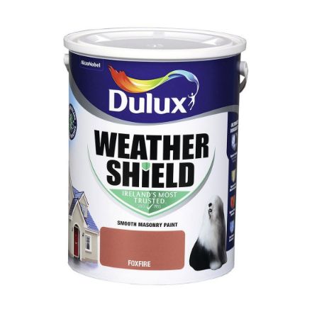 Picture of DULUX WEATHERSHIELD FOXFIRE 5L