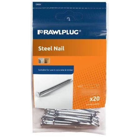 Picture of MASONRY NAILS 2.5 X 50MM PACK OF 20