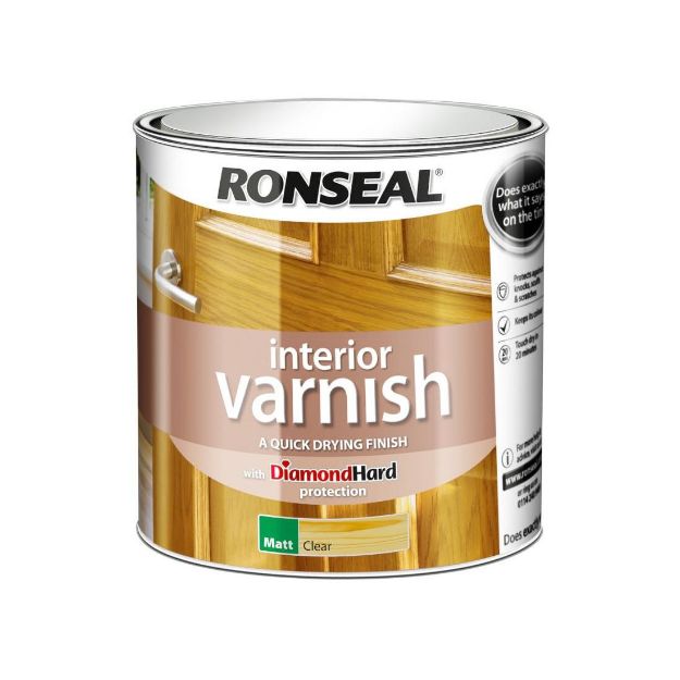 Picture of RONSEAL DIAMOND CLEAR MATT VARNISH 2.5L