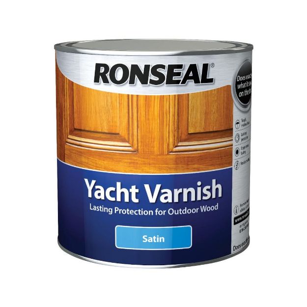 Picture of RONSEAL EXTERIOR YACHT VARNISH SATIN 2.5L