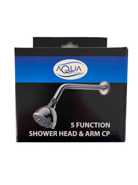 Picture of 5 FUNCTION SHOWER HEAD & ARM CP