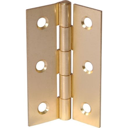 Picture of PERRY LIGHT BRASS BUTT HINGE 50MM 2"