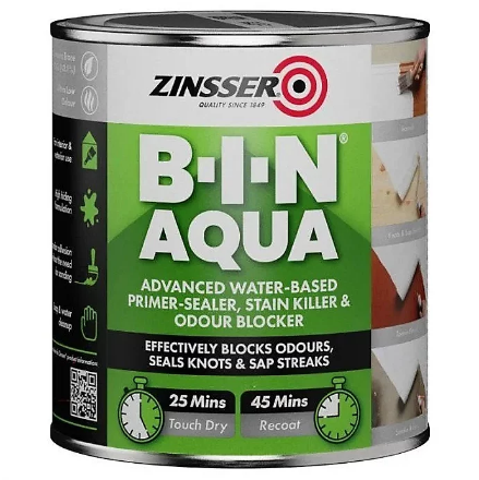 Picture of ZINSSER B-I-N AQUA PRIMER & SEALER 500ML