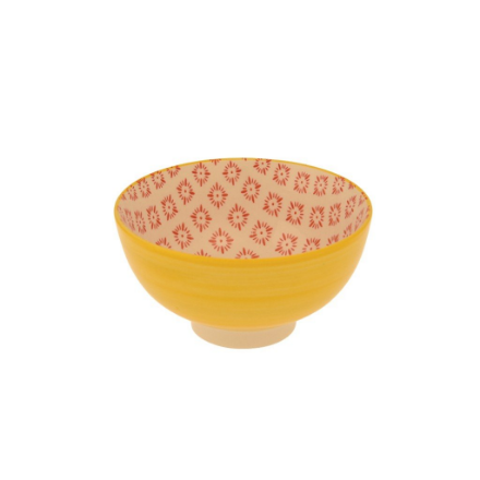 Picture of FLAMENCO YELLOW CERAMIC BOWL