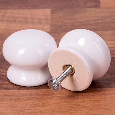 Picture of SECURIT WHITE CERAMIC KNOBS 35MM