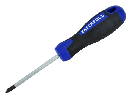 Picture of FAITHFULL SCREWDRIVER POZIDRIV TIP PZ1 X 75MM