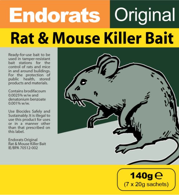 Picture of RAT & MOUSE BAIT 140G