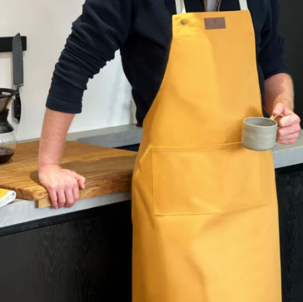 Picture of CANVAS APRON HONEY