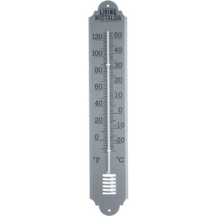 Picture of 50CM METAL THERMOMETER GREY