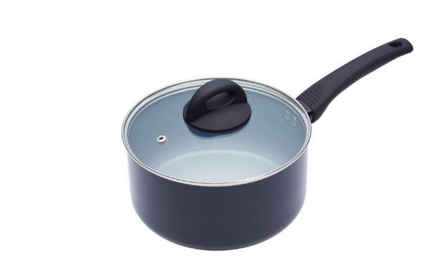 Picture of MASTERCLASS 16CM CERAMIC COATED SAUCEPAN