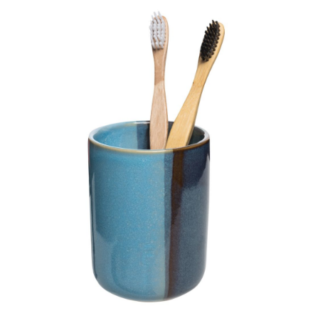 Picture of toothbrush holder industrial blue