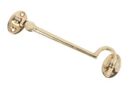 Picture of SECURIT BRASS CABIN HOOK 150MM