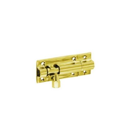 Picture of SECURIT BRASS DOOR BOLT 63MM