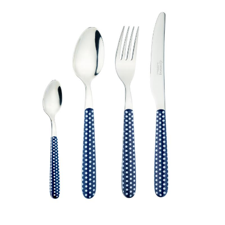 Picture of GREENWORK 24 PIECE CUTLERY SET POLKA