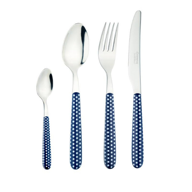 Picture of GREENWORK 24 PIECE CUTLERY SET POLKA