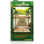 Picture of CUPRINOL UV GUARD DECKING OIL NATURAL OAK 5L