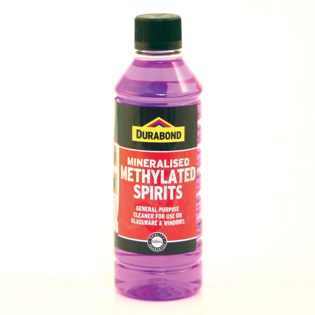 Picture of DURABOND MINERALISED METHYLATED SPIRITS 500ML