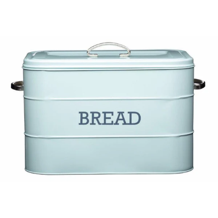 Picture of KITCHEN CRAFT LIVING NOSTALGIA BREAD BIN STEEL BLUE