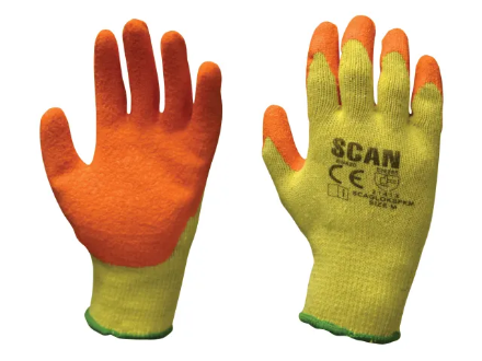 Picture of SCAN KNITSHELL LATEX GLOVES XL