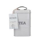 Picture of KITCHEN CRAFT LIVING NOSTALGIA TEA CANNISTER GREY