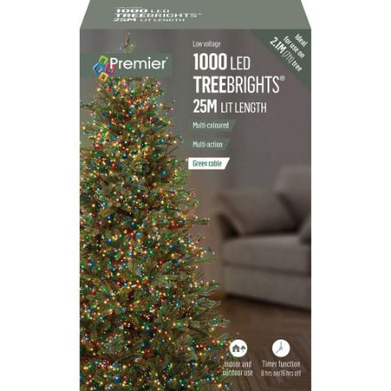 Picture of PREMIER 1000 LED TREEBRIGHTS MULTI-COLOURED 25M LIT LENGTH