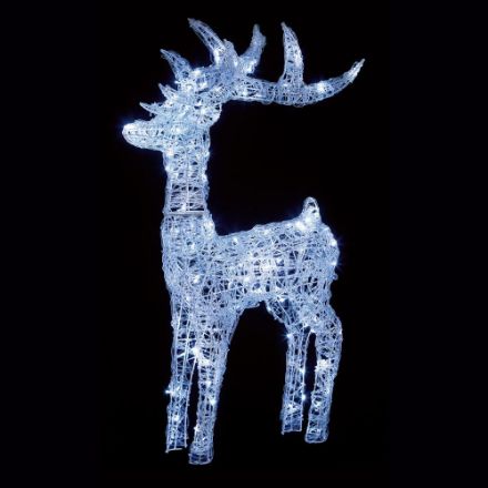 Picture of PREMIER ACRYLIC TWINKLING REINDEER 1.1M