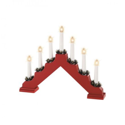 Picture of LUMINEO CANDLEBRIDGE RED
