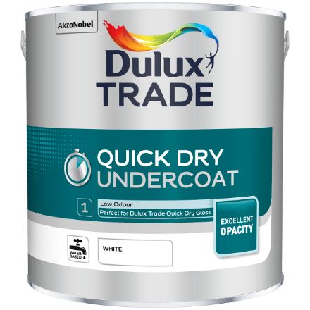 Picture of DULUX TRADE QUICK DRY UNDERCOAT WHITE 2.5L