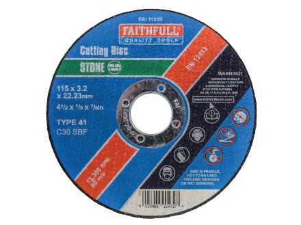 Picture of FAITHFULL 115 MM STONE CUTTING DISC