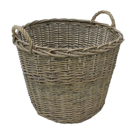 Picture of CHUNKY ROUND LOG BASKET