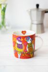 Picture of LOVE HEARTS MUG TIGER GBOX