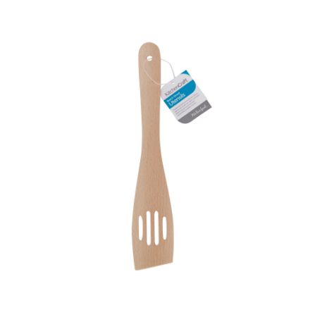 Picture of BEECH WOOD SLOTTED SPATULA