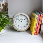 Picture of KITCHEN CRAFT LIVING NOSTALGIA CREAM WALL CLOCK