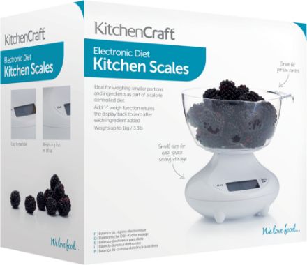 Picture of KITCHENCRAFT ELECTRONIC DIET SCALES