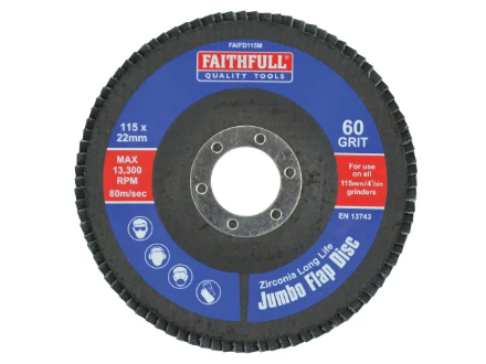 Picture of FAITHFULL 115MM P60 FLAP DISC