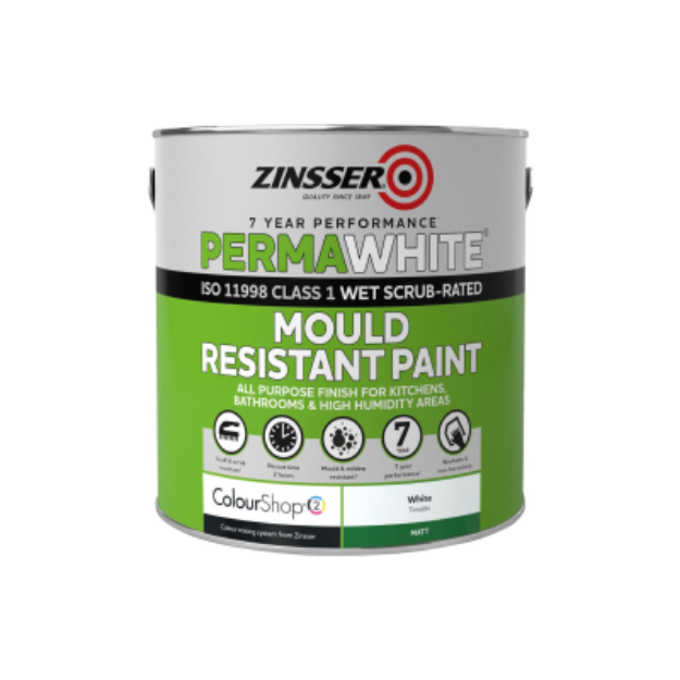 Picture of ZINSSER PERMA WHITE MATT 2.5L