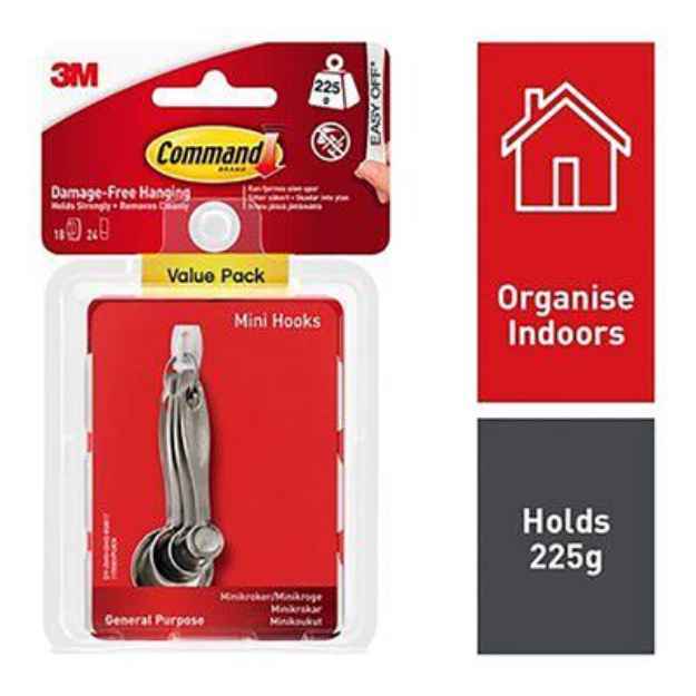 Picture of 3M MINI HOOKS VALUE PACK
