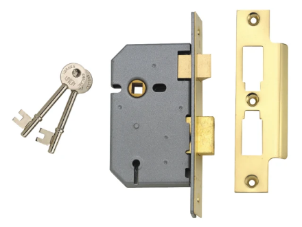 Picture of UNION CLASSIC 3 LEVER MORTICE LOCK CP 2.5"