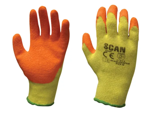 Picture of SCAN KNITSHELL LATEX GLOVES L