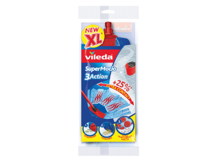 Picture of VILEDA 3 ACTION MOP REFILL