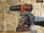 Picture of BLACK & DECKER 2 GEAR COMBI DRILL 18V 1 X 1.5 AH LI-ION