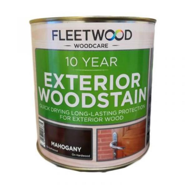 Picture of FLEETWOOD 10 YEAR WOODSTAIN MAHOGANY 1L