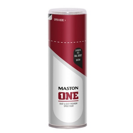 Picture of MASTON ONE SATIN CARMIN RED 400ML