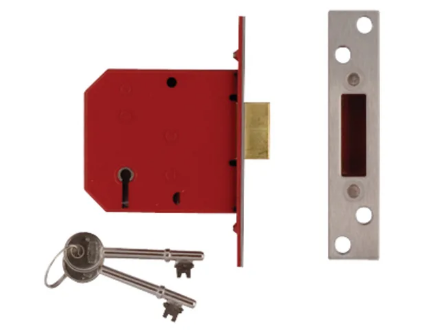 Picture of UNION CLASSIC 5 LEVER SECURITY MORTICE DEADLOCK BP 3"