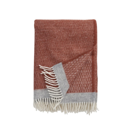 Picture of wool throw harald rust