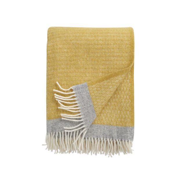 Picture of  throw wool harald yellow