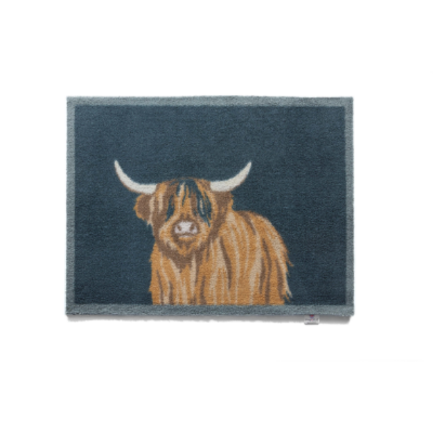 Picture of hug rug 65x85 cm highland cow