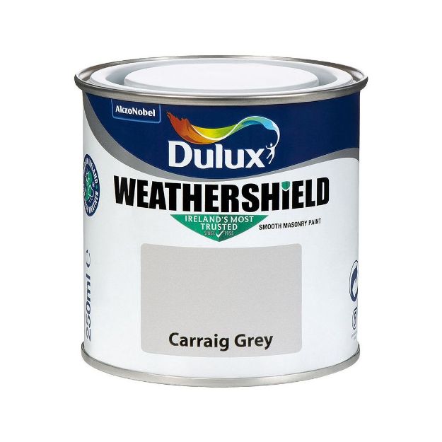 Picture of DULUX WEATHERSHIELD CARRAIG GREY 250ML